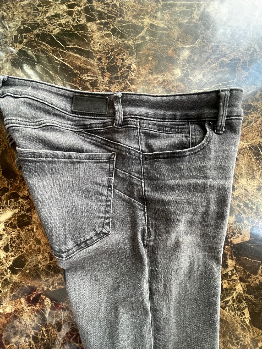Express stretch plus denim perfect lift legging
